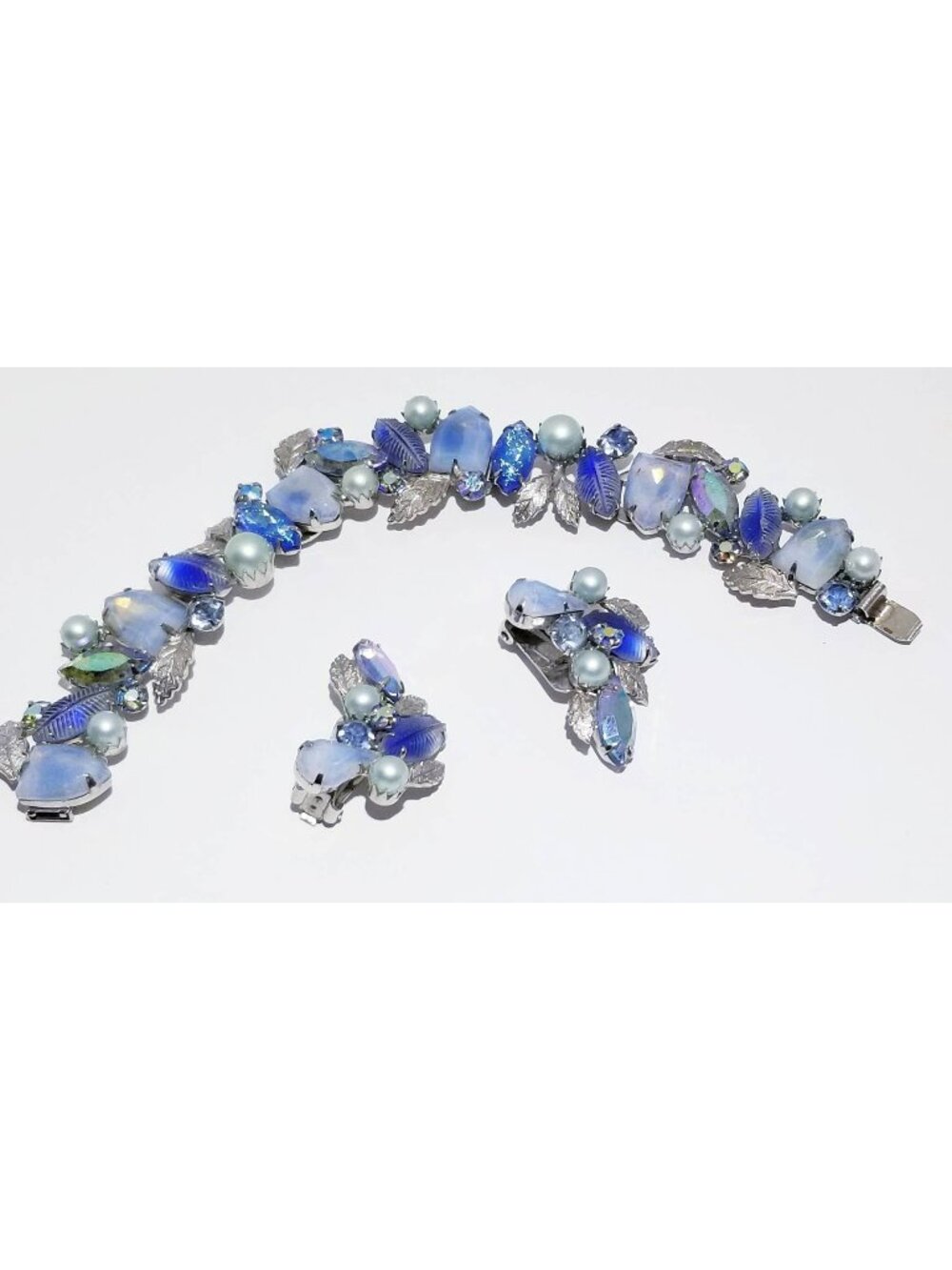 Kramer Fruit Salad Bracelet and Earring Set #-1